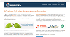 Desktop Screenshot of effi-science.com