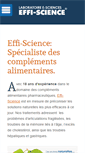 Mobile Screenshot of effi-science.com